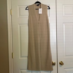 Cashmere Theory sleeveless cardigan